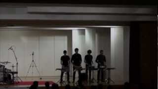 Quartetto - Saggio di batteria DRUM SCHOOL - Dicembre 2012