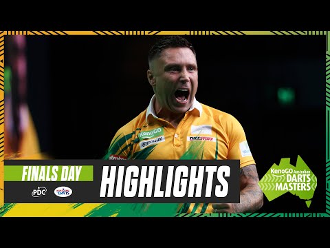 DOMINATING DOWN UNDER! | 2025 KenoGO Australian Darts Masters | Finals Day Highlights