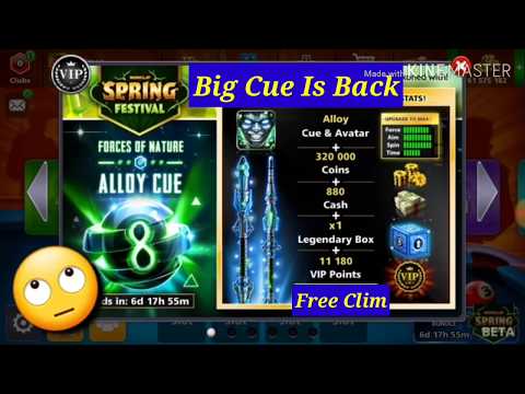 Alloy cue is No Clim Just Purchase