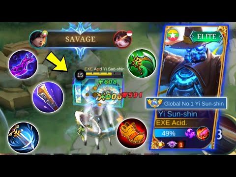SAVAGE!! YI SUN SHIN FULL BUILD ATTACK SPEED!! BUILD & ROTASI FARMING PASIF YSS PATCH/SEASON TERBARU