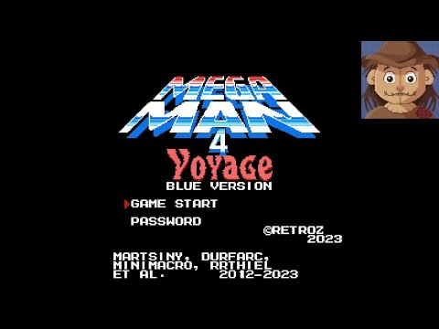 Blue Version? What is this? Pokemon? (Mega Man 4 Voyage Blue Version)