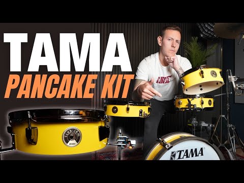 Tama Club Jam Pancake Drum Kit Review (Studio Demo)