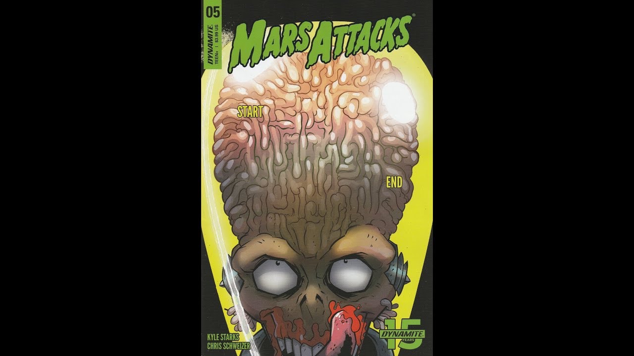 Mars Attacks  -- Issue 5 (2018, Dynamite) Review