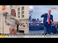 Dansende Donald Trump hit op TikTok