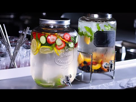 Two Infused Water /Detox Water Recipes To Keep You Hydrated