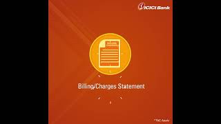 ICICI Bank Corporate Internet Banking – Download Tax Credit and Billing Statements