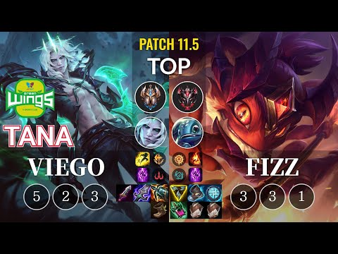 JAG TaNa Viego vs Fizz Top - KR Patch 11.5