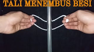 Download lagu PASTI KAMU BISA TERNYATA BEGINI TRIK TALI MENEMBUS BESI.! mp3