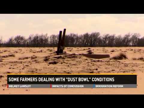 'Dust Storm' Sweeps in to Karval on Colorado's Eastern Plains