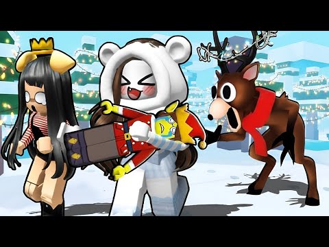 Il nuovo aggiornamento di NATALE di 99 notti nella foresta roblox!