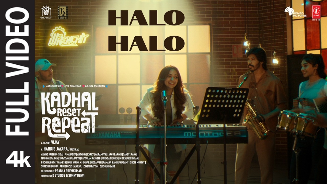 Full Video: Halo Halo | Kadhal Reset Repeat | Harris Jayaraj | Vijay | Madumkesh | Jiya Shankar