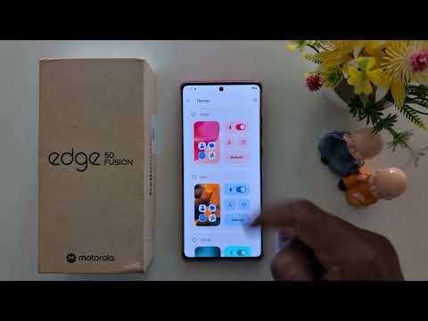 How to Set Custom Theme in Moto Edge 50 Fusion, Edge 50 Pro, Edge 50 Ultra