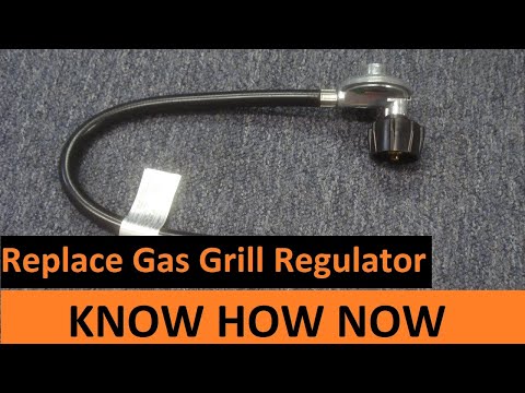 How to Replace a Gas Grill Regulator