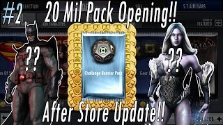 Buying 20 MILLION Credits/Coins NEW Challenge Packs Opening Injustice Flashpoint & Animated Batman?!