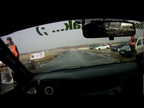 Paweł Ferdek/Mervin - Mitsubishi Lancer Evo VIII - WLTA 2012 I runda - przejazd 5. - 18.02.2012 r.