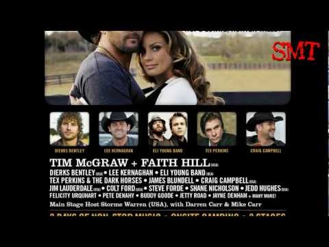 Tim McGraw - Faith Hill - TOUR 2012