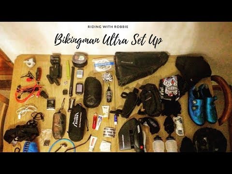 Ultra light cycling bikepacking gear set up for Bikingman Oman 2018