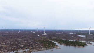 The Henvey Inlet First Nation owns and operates this new 87-turbine wind farm