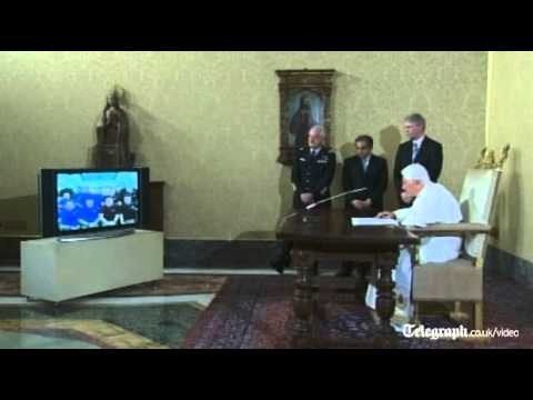 Click to Watch the Pope Benedict Converses with Astronauts on Space Station: Full Text  video