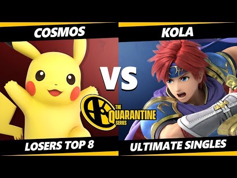 The April Minor Losers Top 8 - Cosmos (Pikachu, Inkling) Vs. Kola (Roy, Snake) Smash Ultimate - SSBU