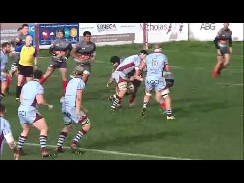 Harry Dunne's 1st Try Vs Plymouth Albion
