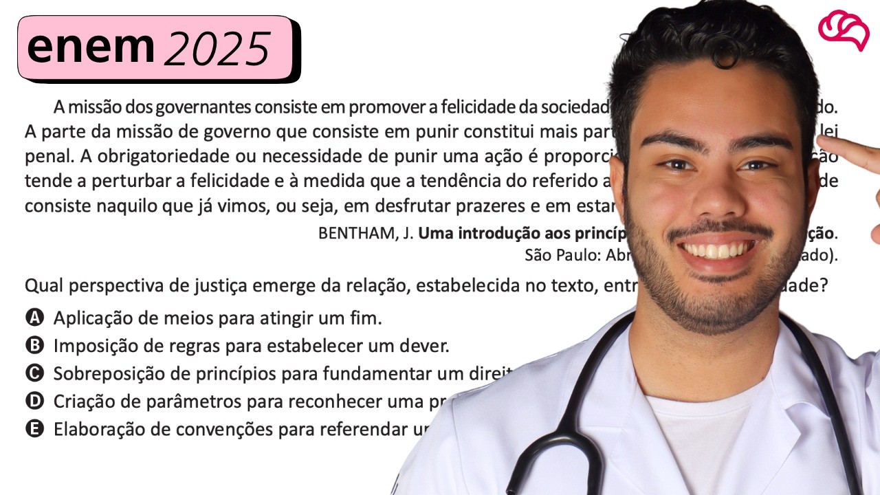 Resolução em Vídeo — Questão 79 ENEM 2025