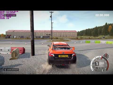 DIRT4 Academy Part 7 - "Advanced Driving Techniques - Pendulum Turn"