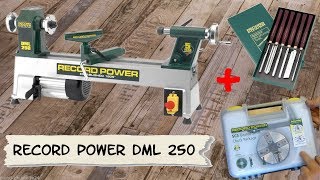 Drechselbank/RecordPower DML250/Zubehör/Unboxing