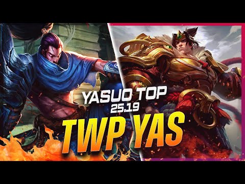 TheWanderingPro - Yasuo vs Garen TOP Patch 25.19 - Yasuo Gameplay