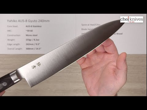 Yahiko AUS-8 Gyuto 240mm Quick Look