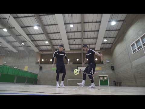 F2Freestylers Practice Session! Crazy Football Skills | Football Freestyle Double Act / Duo