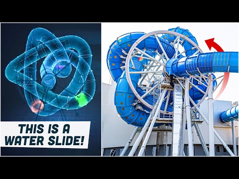 Europe's First Rotating Water Slide Explained! 💦 | Backstage AquaSpinner in Poland!