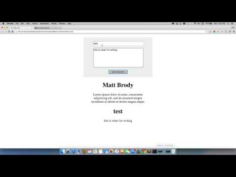Create A Comment Application Using Javascript