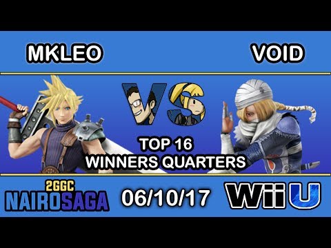 2GGC: Nairo Saga - Echo Fox MVG | MkLeo (Cloud) Vs. CLG | VoiD (Sheik) - Winners Quarters