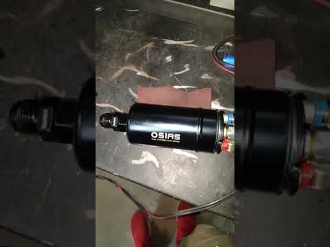 Bosch 044 fuel pump noise test.