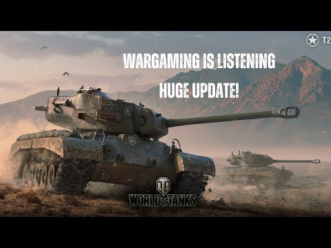 Is Wargaming listening? Huge update! | World of Tanks