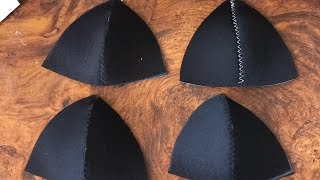 como hacer las copas de neopreno para trajes de baño