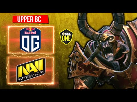 OG VS NAVI - ESL ONE GERMANY 2020 | UPPER BRACKET | DOTA 2 | EZ GAME