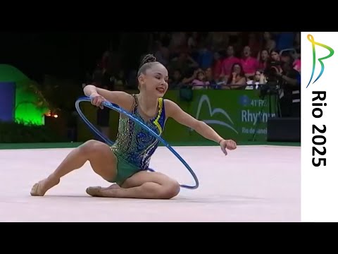 Stiliana Nikolova Hoop All Around Final (28.700) 2025 Rio Rhythmic Gymnastics World Championships