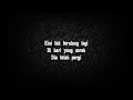 Peterpan Hari Yang Cerah Untuk Jiwa Yang Sepi Lirik