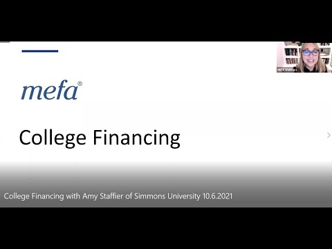 College Financing with Amy Staffier of Simmons University