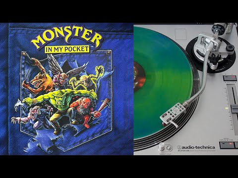Monster In My Pocket - OST vinyl LP face A (Bootleg)