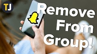 Removing Someone from a Group in Snapchat!?