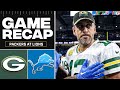 Aaron Rodgers Throws 3 INT's As Lions UPSET Packers [FULL GAME RECAP] I CBS Sports HQ