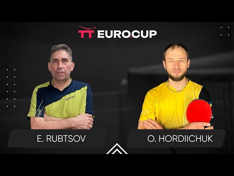17:35 Eduard Rubtsov  - Oleksandr Hordiichuk 21.10.2023 TT Euro.Cup Ukraine  Master. TABLE 3