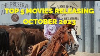 Must-See Movies October 2023 | Killers of the Flower Moon, Malibu Horror Story & More!