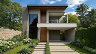 SOBRADO PEQUENO E MODERNO || 4 QUARTOS || PLANTA BAIXA - TERRENO 10X25m