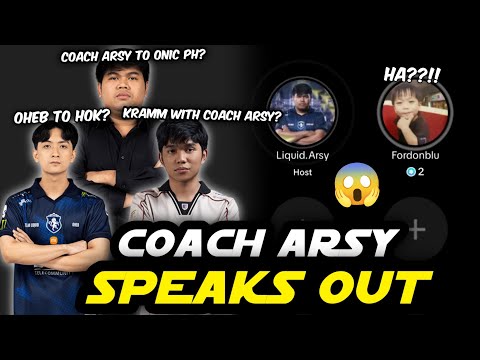 Coach Arsy Finally SPEAKS OUT about Their Loss against Alter Ego and the Transfer Rumors about Oheb!