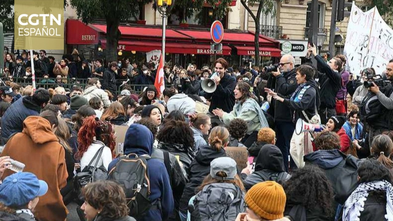 Alrededor de 410.000 personas participan en nueva ronda de protestas en toda Francia