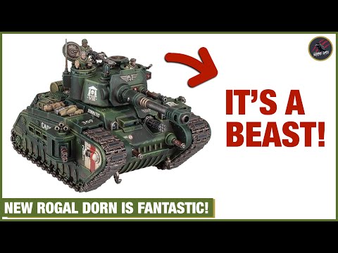 NEW Rogal Dorn Reveal - It's A Beast! Imperial Guard Not Messing around! Warhammer Astra Militarum